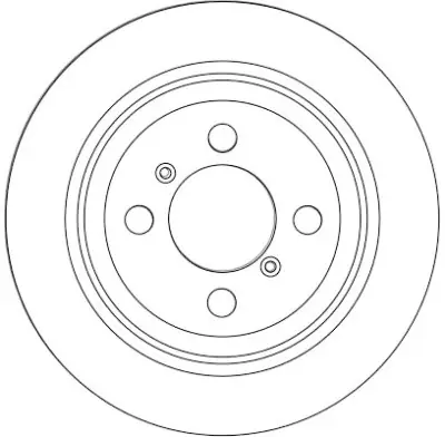 Nuevo Modelo Juego de discos de freno TRW DF4376 TRW DF4376 (Sustituye a DF4826)